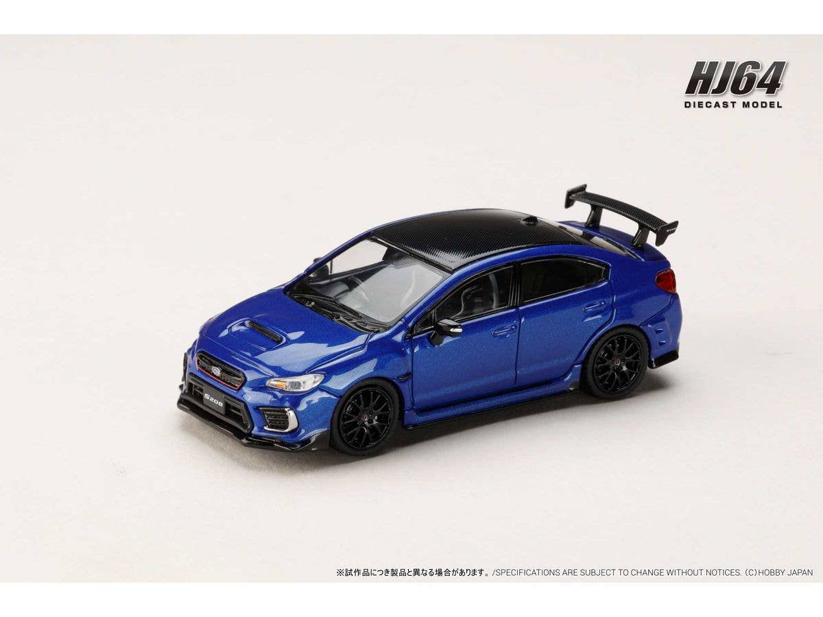 1/64 スバル S208 NBR チャレンジ パッケージ WR ブルー パール