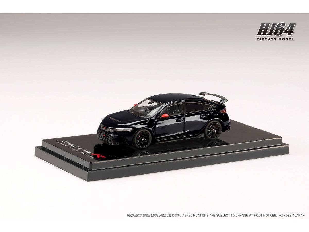 1/64 Honda CIVIC TYPE R (FL5) RACING BLACK Package / 純正オプションパーツ装着車 クリスタルブラックパール