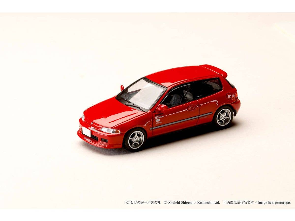 1/64 HJ64 ホンダ CIVIC (EG6) 妙義 Night Kids / 頭文字D 庄司 慎吾 VS 藤原 拓海