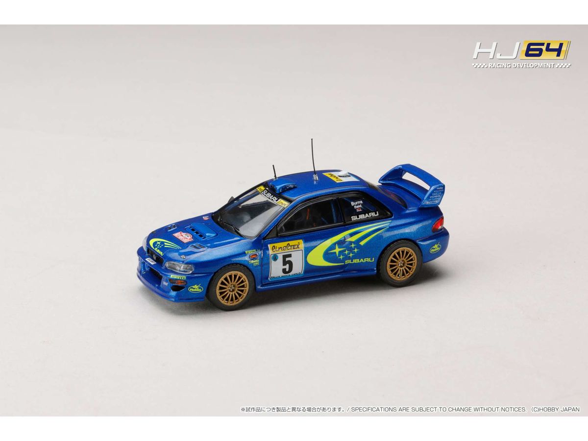 1/64 SUBARU IMPREZA WRC 1999 #5 (MONTE CARLO)
