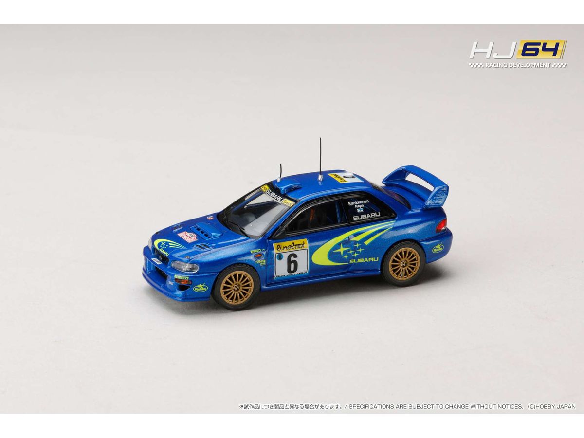 1/64 SUBARU IMPREZA WRC 1999 #6 (MONTE CARLO)