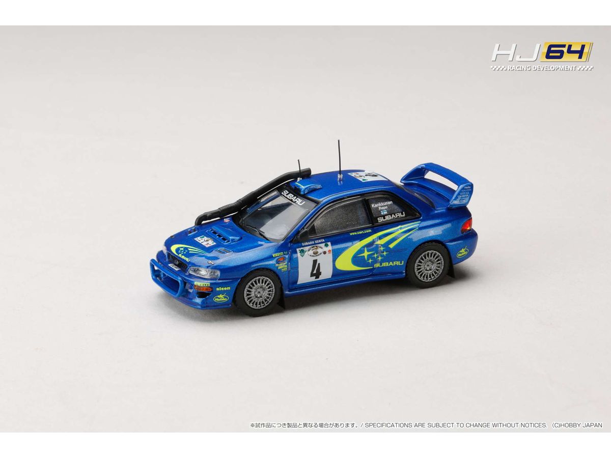 1/64 SUBARU IMPREZA WRC 2000 #4 (SAFARI)