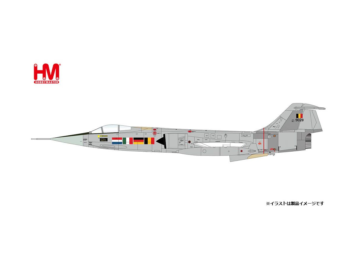 1/72 F-104G スターファイター ベルギー空軍 世界最高速度記録機