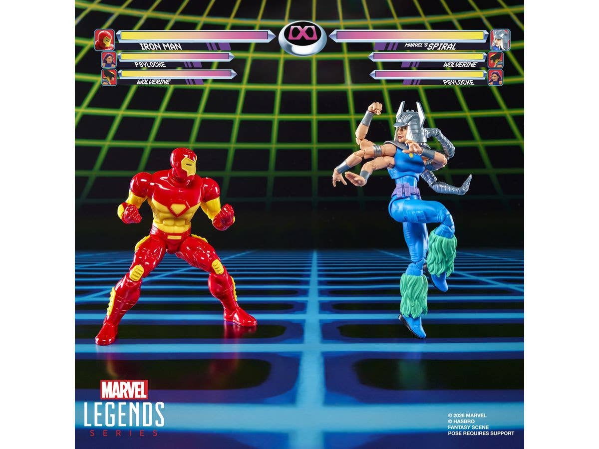 マーベルレジェンド・シリーズ マーベルゲームス アイアンマン VS スパイラル