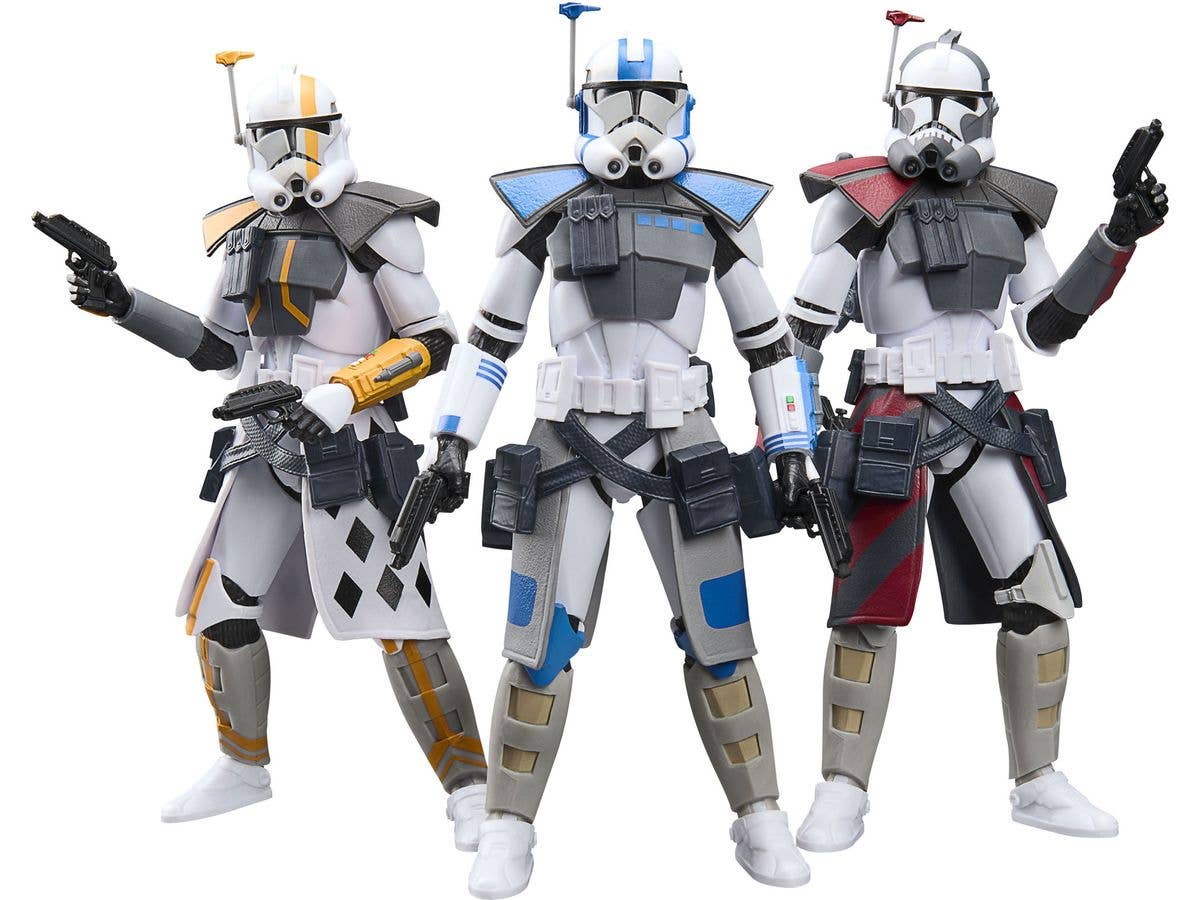 スター・ウォーズ ブラックシリーズ スター・ウォーズ/クローン・ウォーズ ARCトルーパー バトルパック(ARCコマンダー コルト/ハヴォック/ブリッツ)