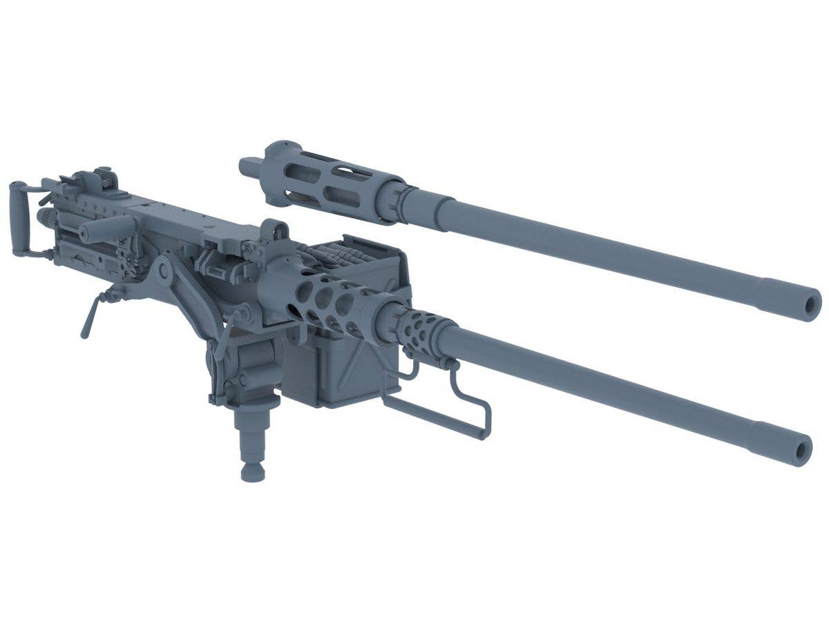 1/35 WWII アメリカ M2重機関銃 第二次大戦タイプ 初期型ピントル