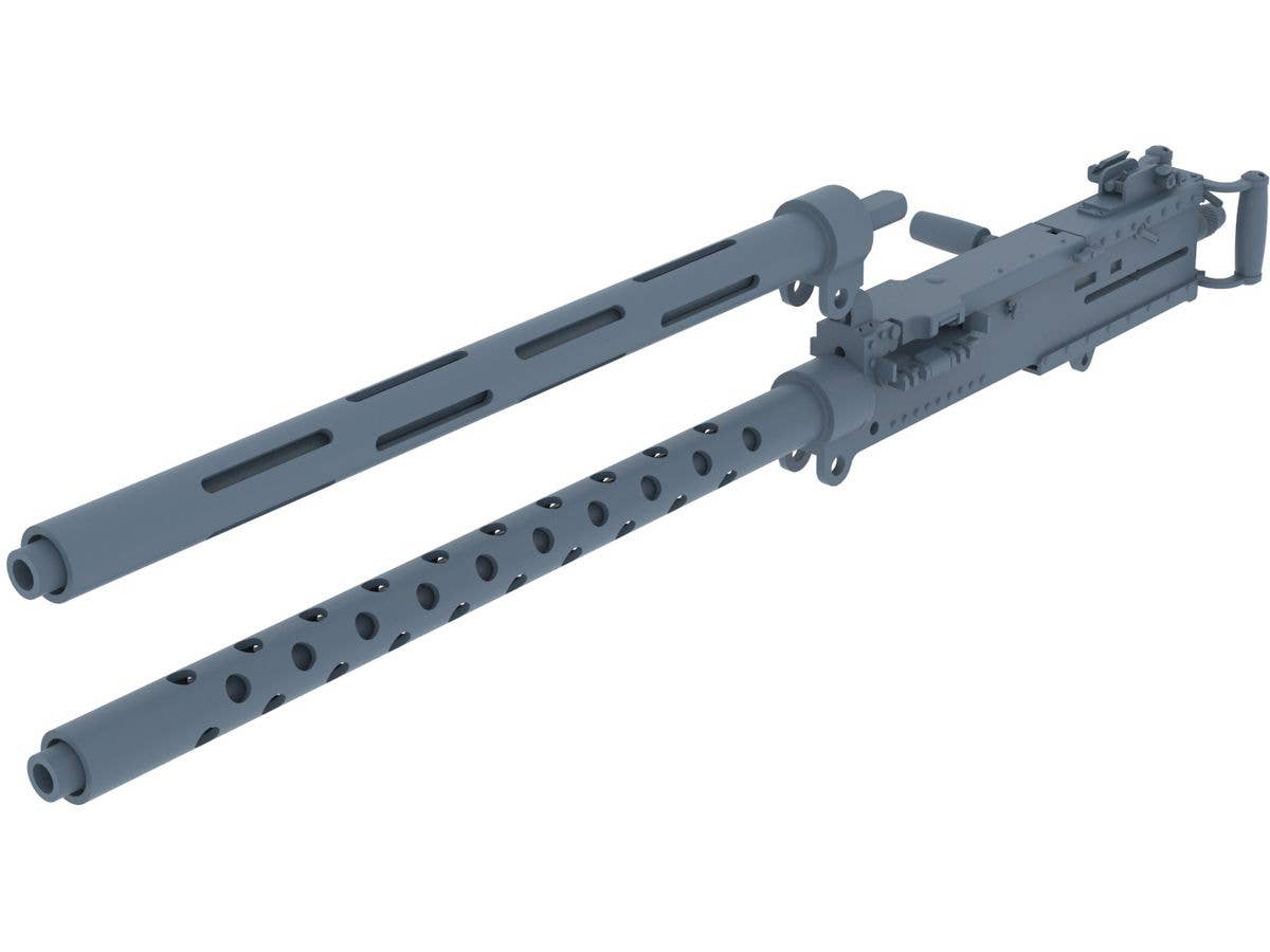 1/35 WWII アメリカ AN/M2重機関銃 初期型/後期型クーリングジャケット付