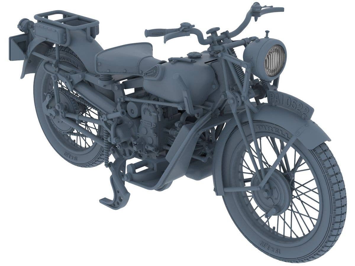 1/35 WWII イタリア PAI モトグッチAlce 500 軍用オートバイ