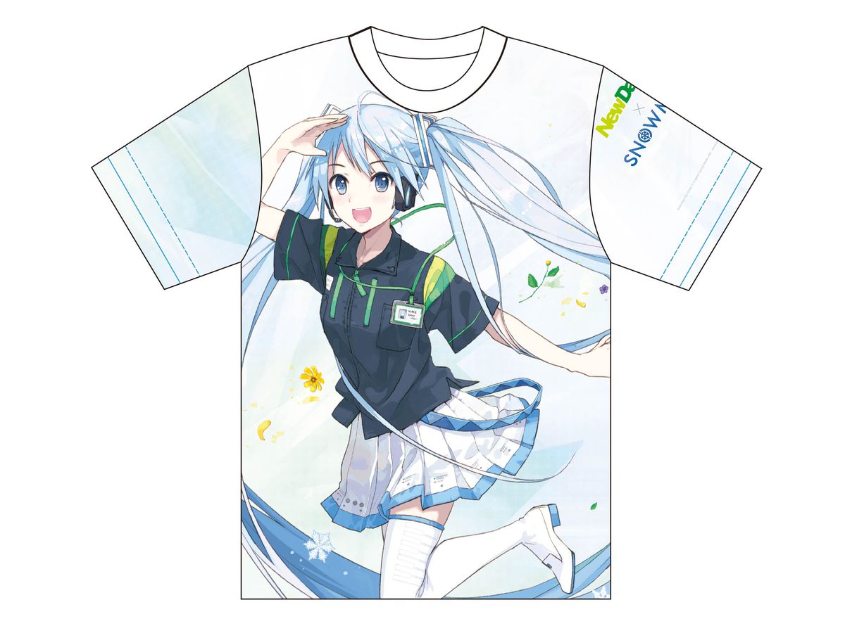 NewDays x 初音ミク フルグラフィックＴシャツ iXima
