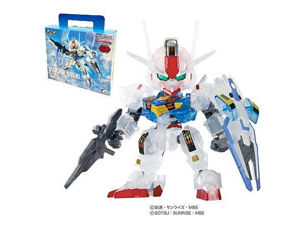 ガンプラ入り手さげBOX SDEXスタンダード ガンダムエアリアル (クリアカラー) (再販)