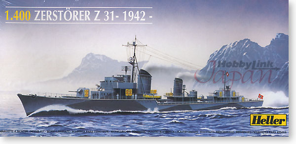 1/400 ドイツ海軍駆逐艦 Z31 1942