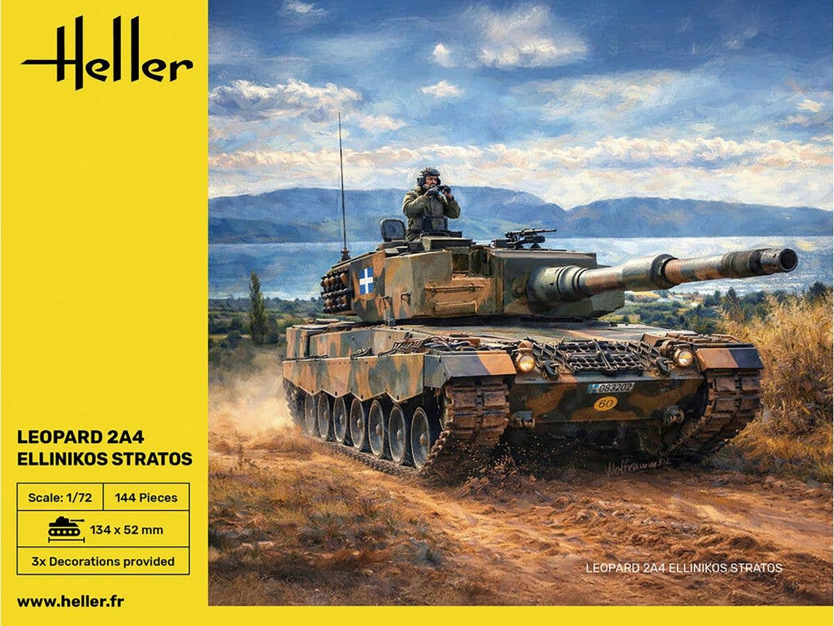 1/72 ギリシャ軍 レオパルト2A4