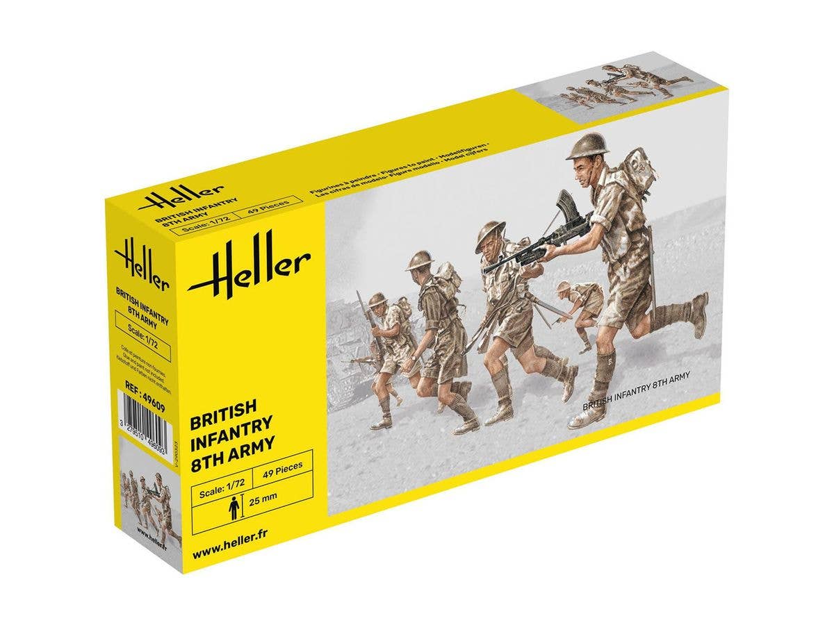 1/72 WW.II イギリス第8軍 歩兵