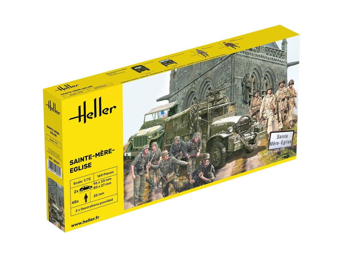 1/72 WW.II サント=メール=エグリーズ ノルマンディ戦 情景セット