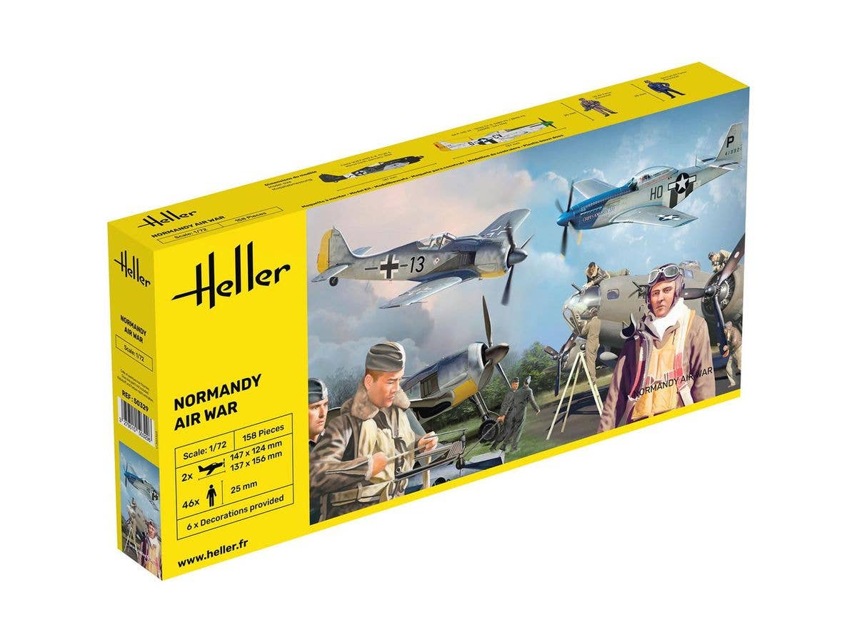 1/72 ノルマンディ 航空戦 セット (飛行機 & フィギュアセット)