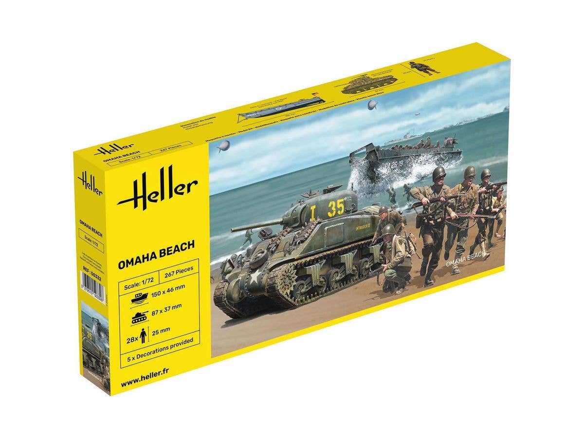 1/72 WW.II ノルマンディ上陸作戦 オマハ・ビーチ 情景セット