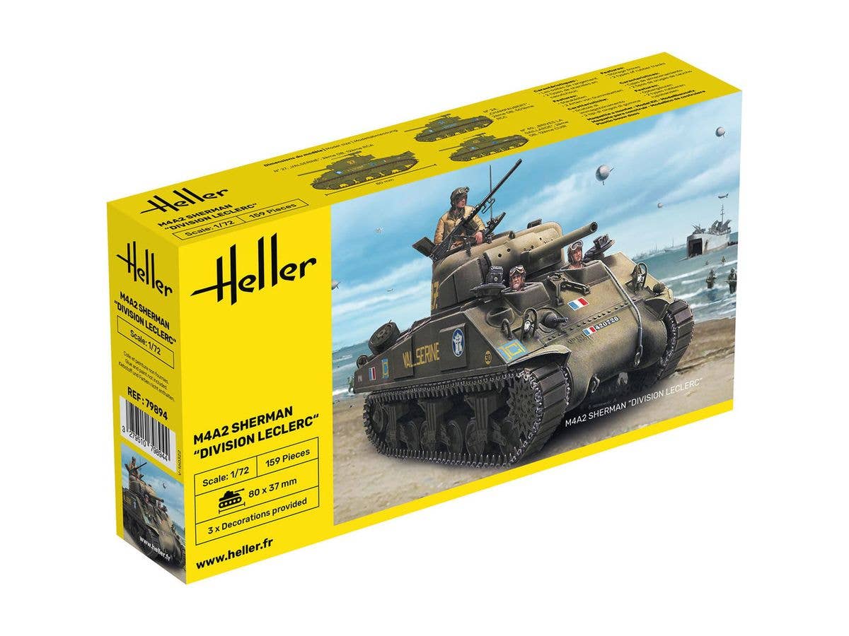 1/72 WW.II 自由フランス軍 ルクレール師団 M4A2 シャーマン