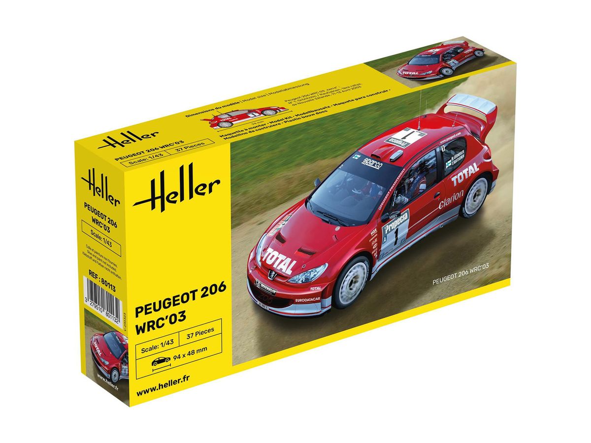 1/43 プジョー 206 WRC 2003