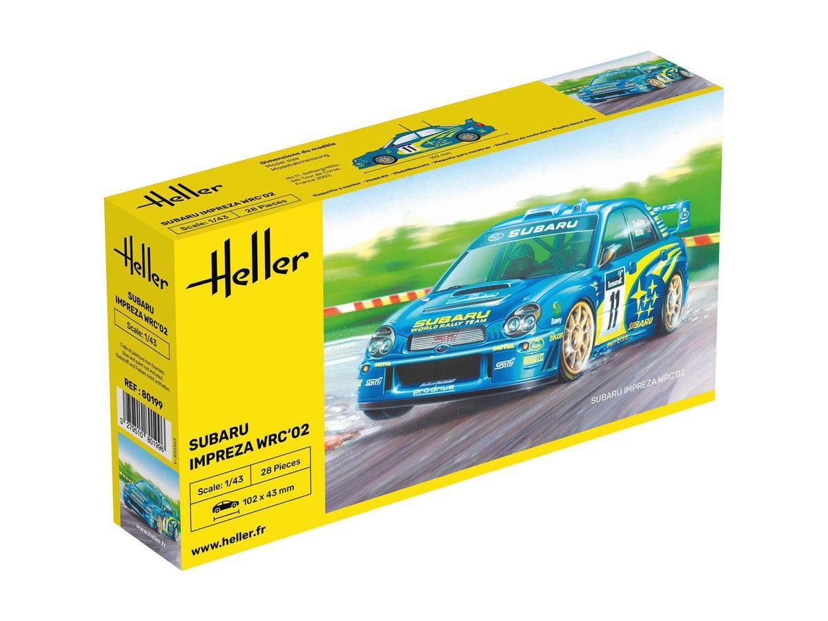 1/43 スバル インプレッサ WRC 2002