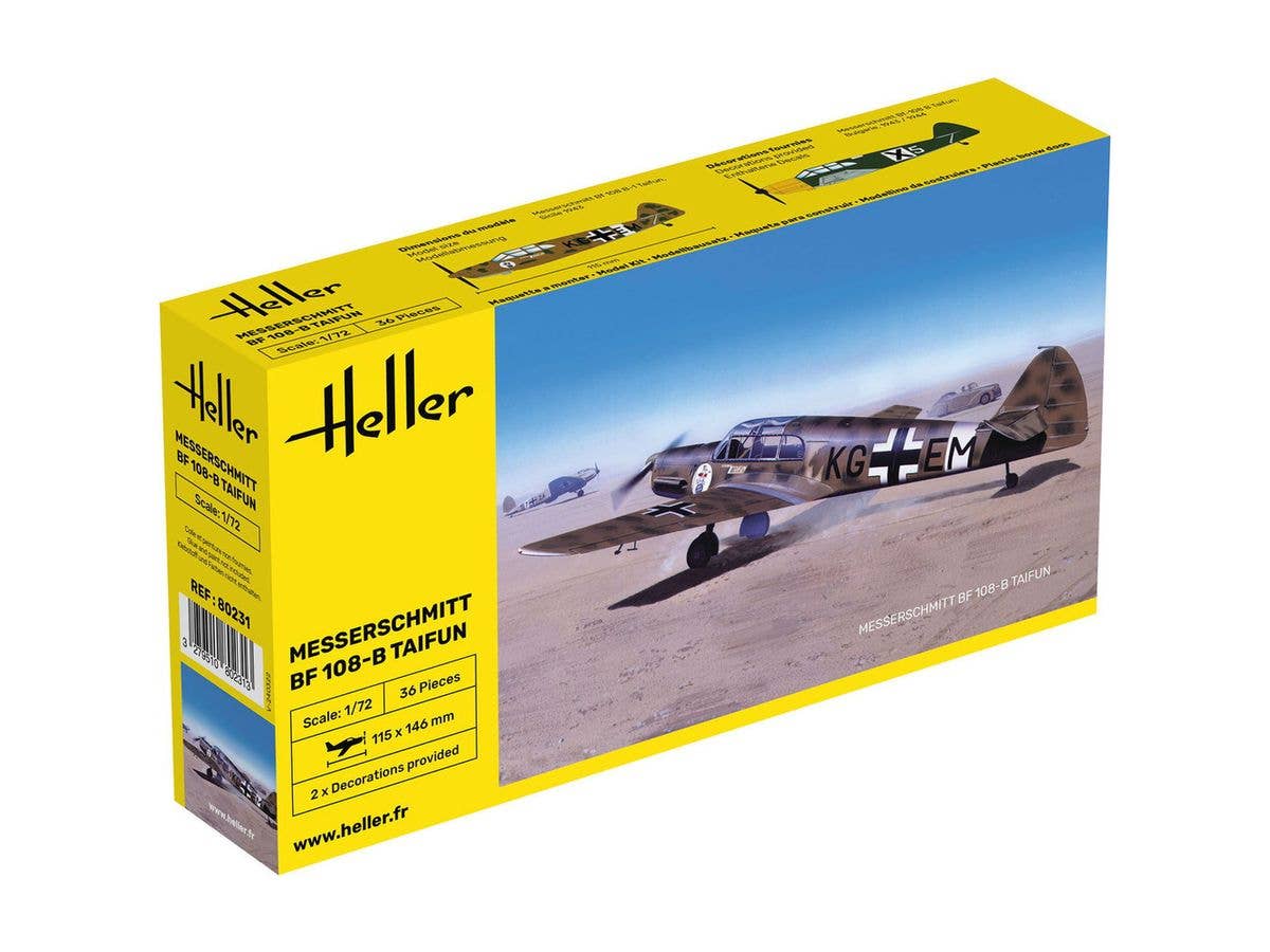 1/72 WW.II ドイツ軍 メッサーシュミット Bf108-B タイフーン