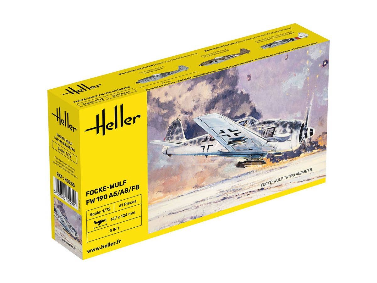 1/72 WW.II ドイツ軍 フォッケウルフ FW190 A5/A8/F8