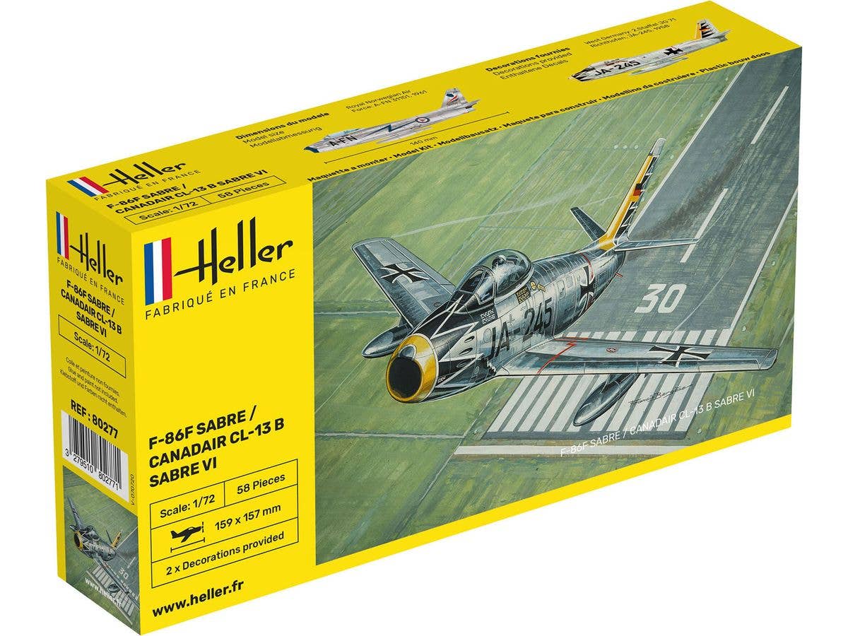 1/72 F-86F セイバー/カナディア CL-13 B セイバー VI
