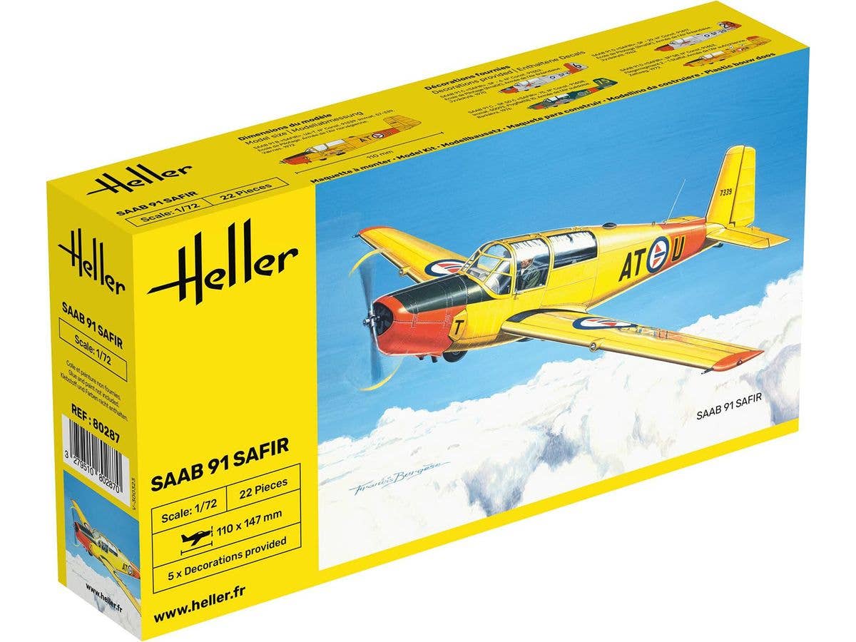 1/72 サーブ 91 サフィール 練習機