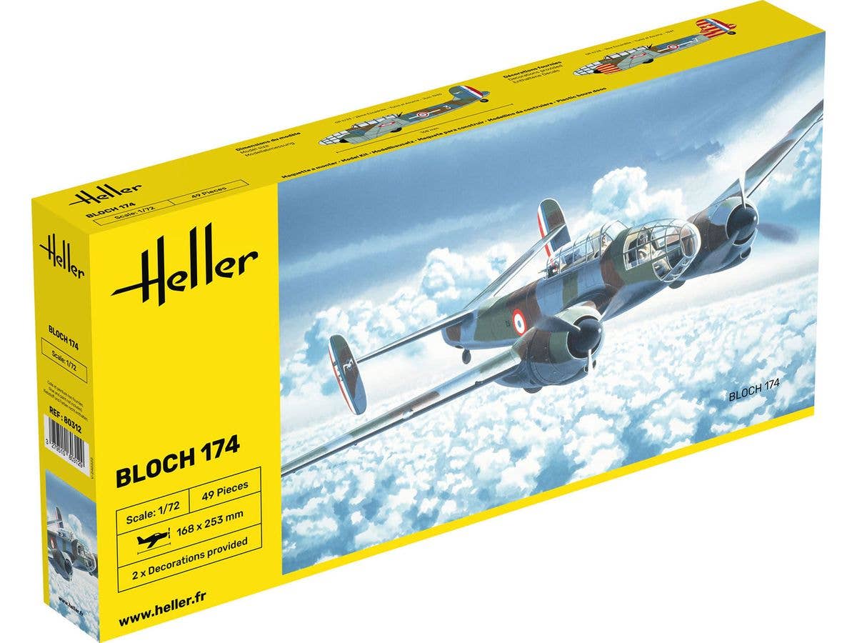1/72 WW.II フランス軍 ブロック 174 偵察 / 爆撃機