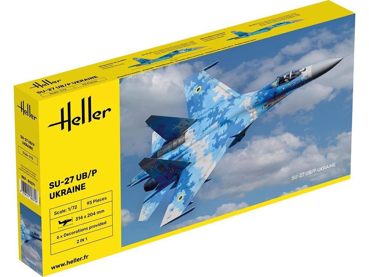 1/72 ウクライナ空軍 SU-27 UB/P フランカー
