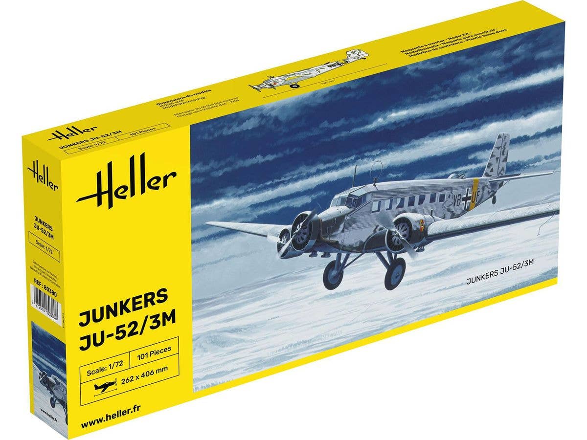1/72 WW.II ドイツ軍 ユンカース JU-52/3M 輸送機