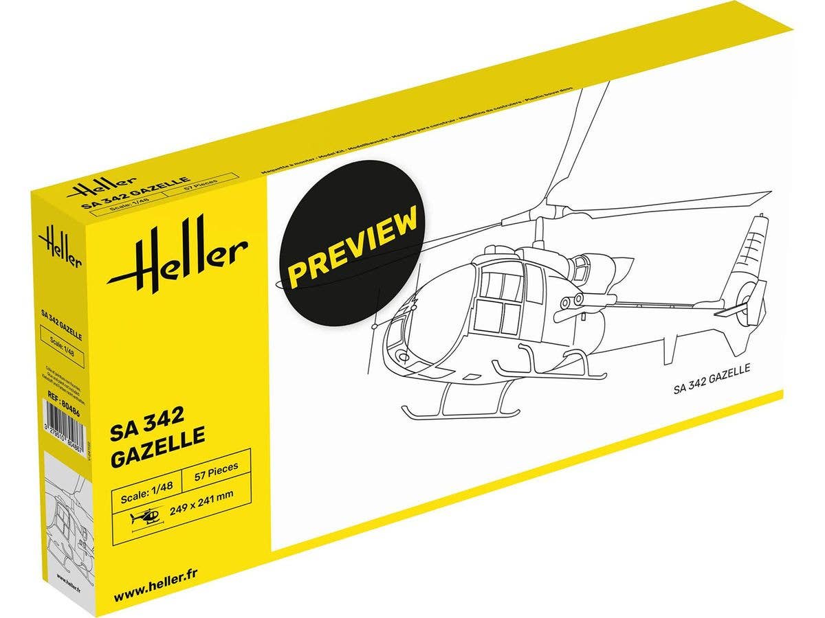 1/48 SA342 ガゼール ヘリコプター