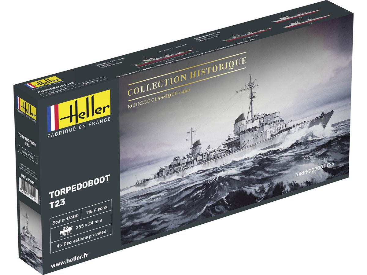 1/400 WW.II ドイツ軍 魚雷艇 T23