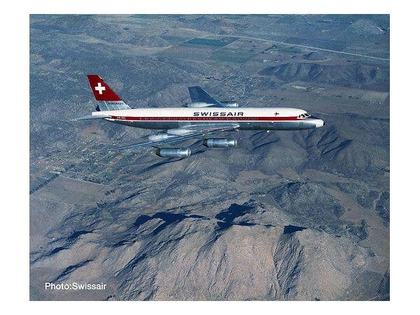 1/500 コンベア CV-990 スイス航空 Coronado - HB-ICC St. Gallen