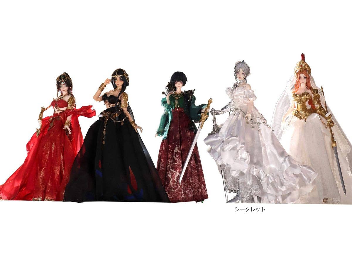 鬼刀シリーズ トレーディングドール 1Box 4pcs