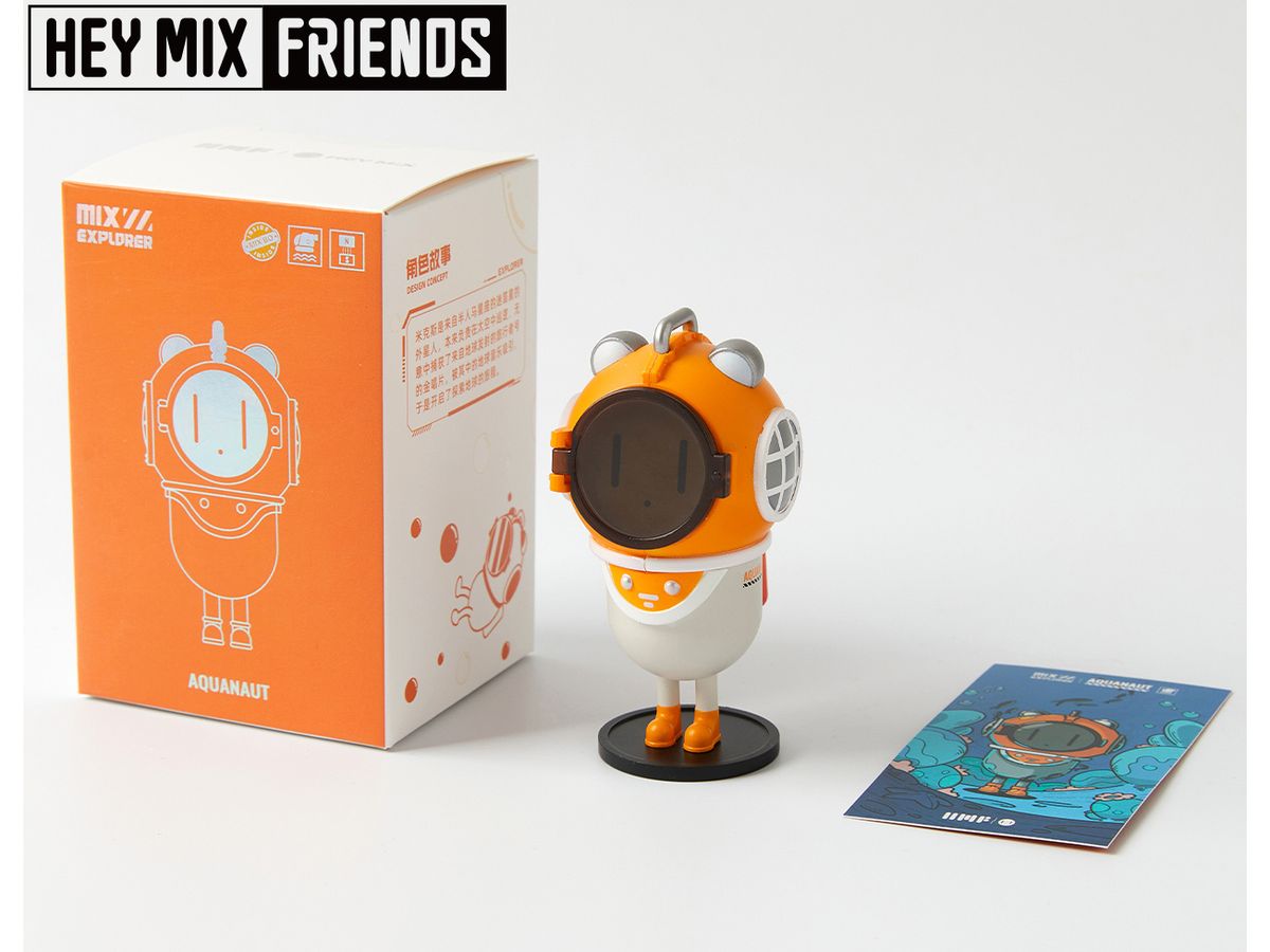 HEYMIX探検家 潜水士 デフォルメフィギュア