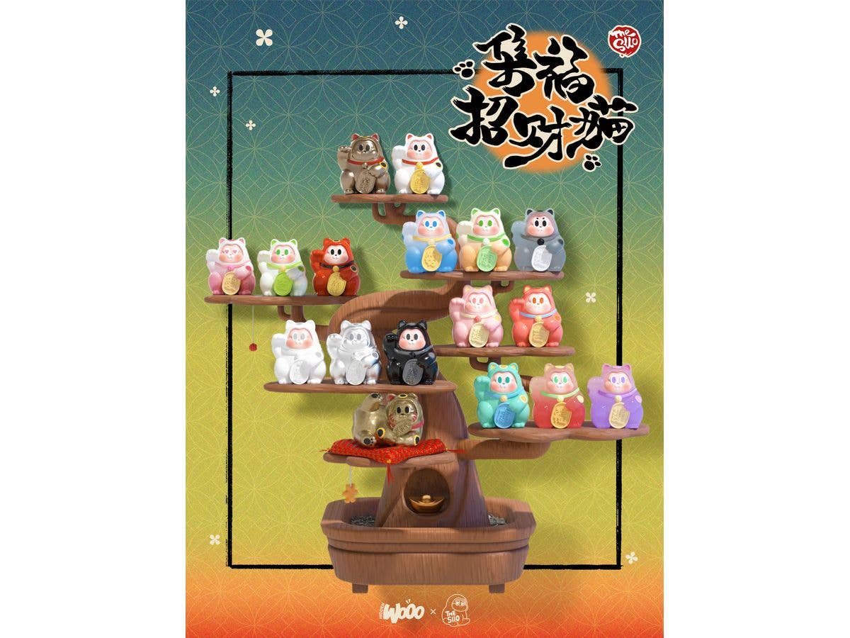 THE SLLO 幸運招き猫シリーズ トレーディングフィギュア 1Box 12pcs