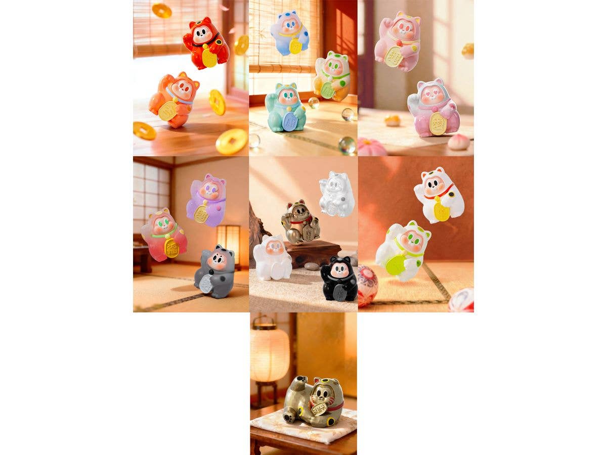 THE SLLO 福招き猫シリーズ ブラインドボックス 1Box 12pcs