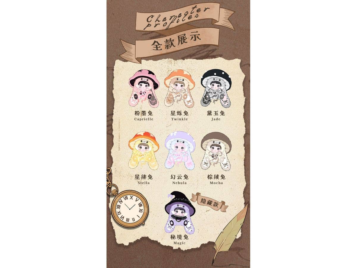 Nommi キノコ帽子シリーズ (ランダム1P)