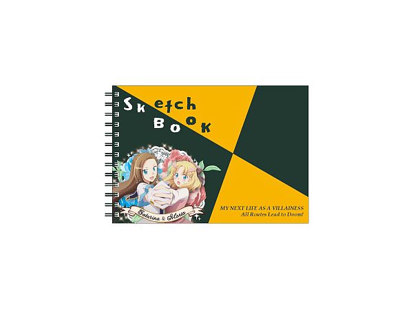 乙女ゲームの破滅フラグしかない悪役令嬢に転生してしまった・・・ 図案スケッチブック/カタリナ&マリア