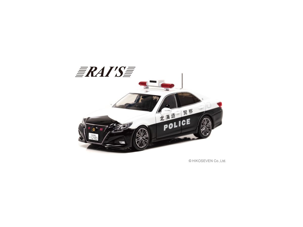 1/43 トヨタ クラウン アスリート (GRS214) 2017 北海道警察交通部交通機動隊車両(610)