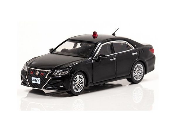 1/64 トヨタ クラウン アスリート (GRS214) 警察本部交通覆面車両 (黒)