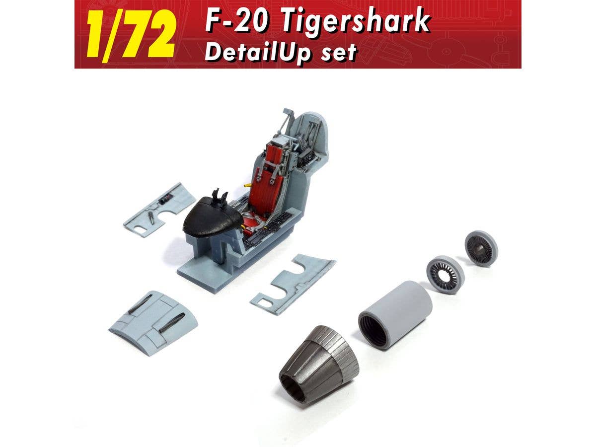 1/72 F-20タイガーシャーク原型2/3号機 ディテールアップセット