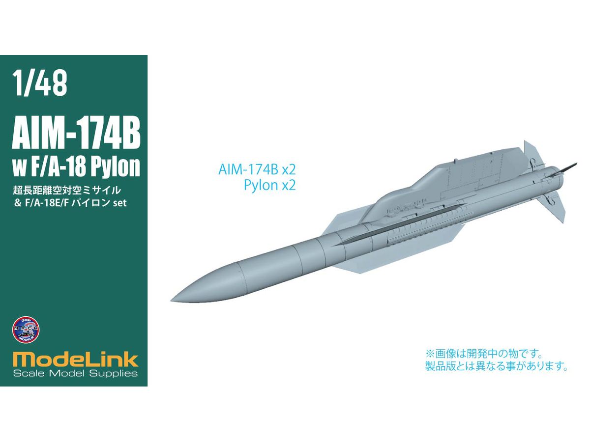1/48 AIM-174B F/A-18パイロンset