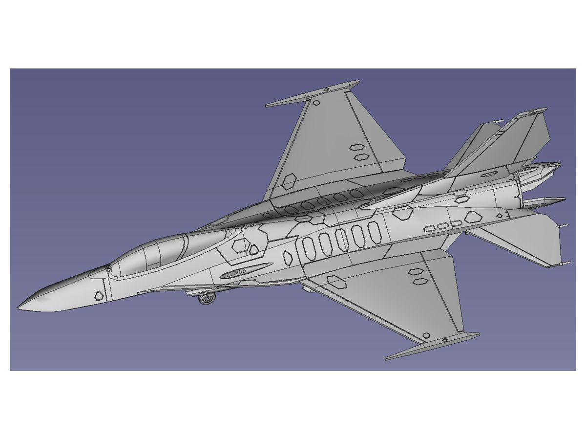 1/144 機動警察パトレイバー2 the Movie U.S.AIR FORCE F-16改