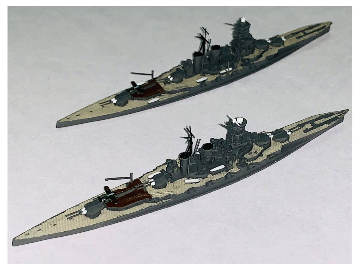 1/2000 第十一戦隊セット (戦艦比叡・霧島)
