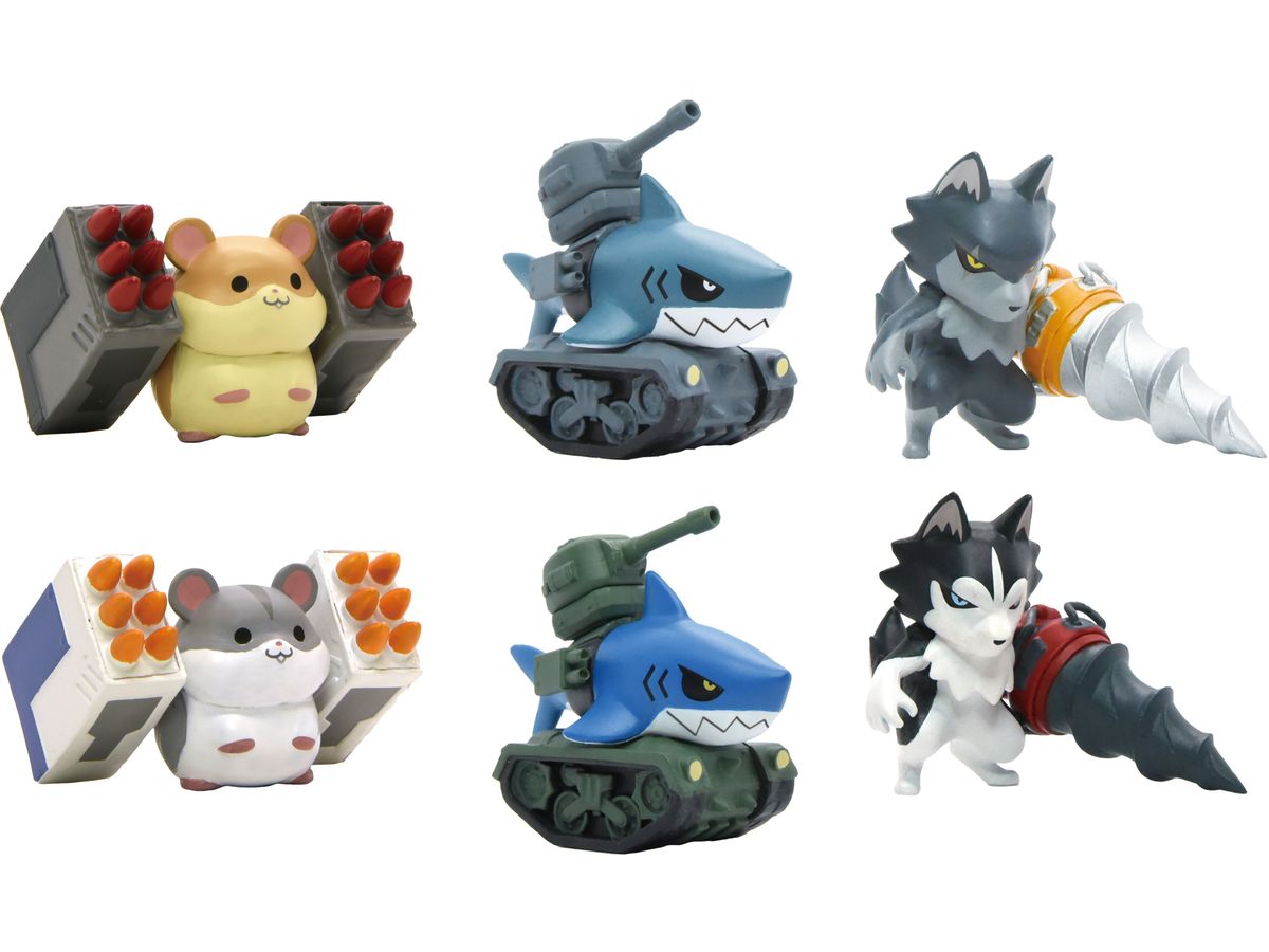 機動物2 BOX版 1Box 6pcs