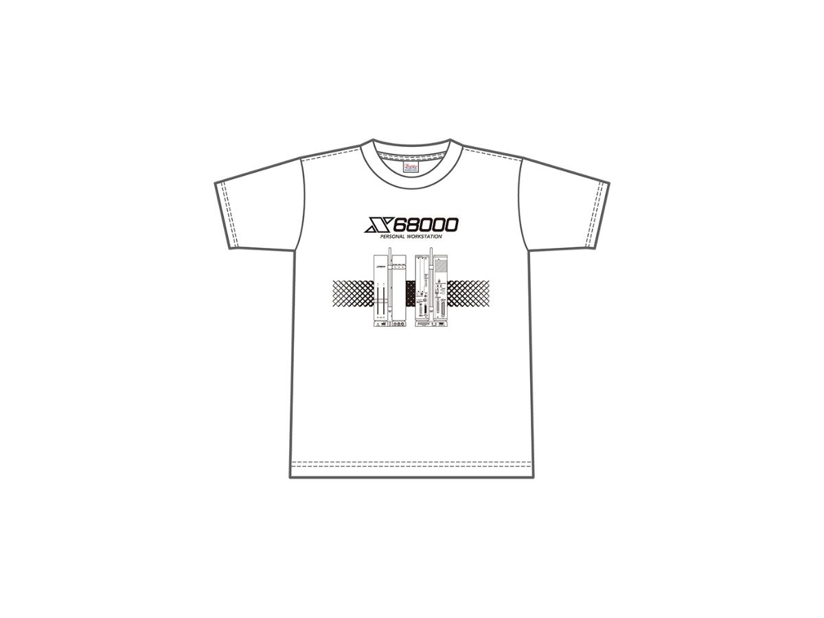 X68000 Tシャツ FR View XXL