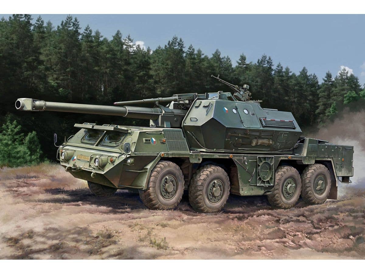 1/72 ダナ 152mm自走榴弾砲 ShkHvz.77