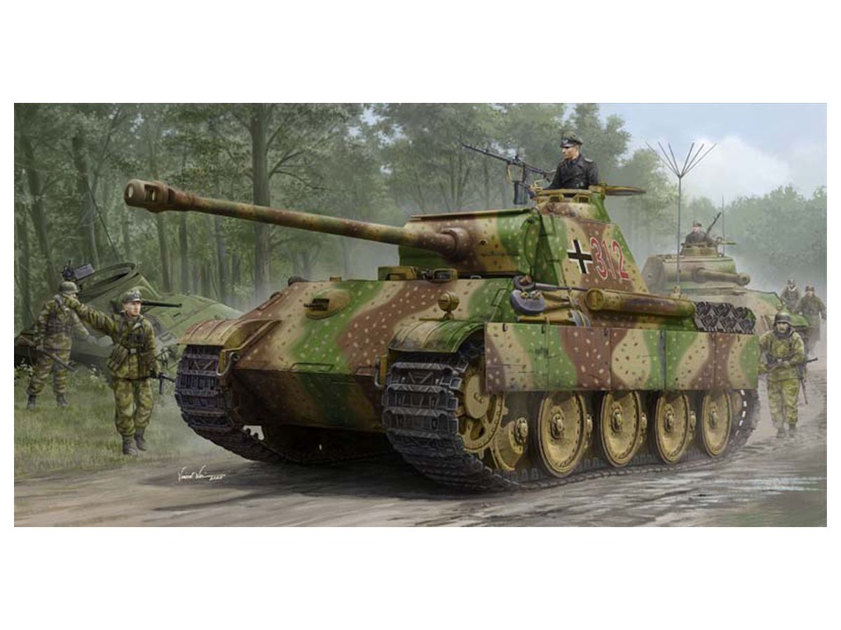 1/35 ドイツ中戦車 パンサー G型 (初期)