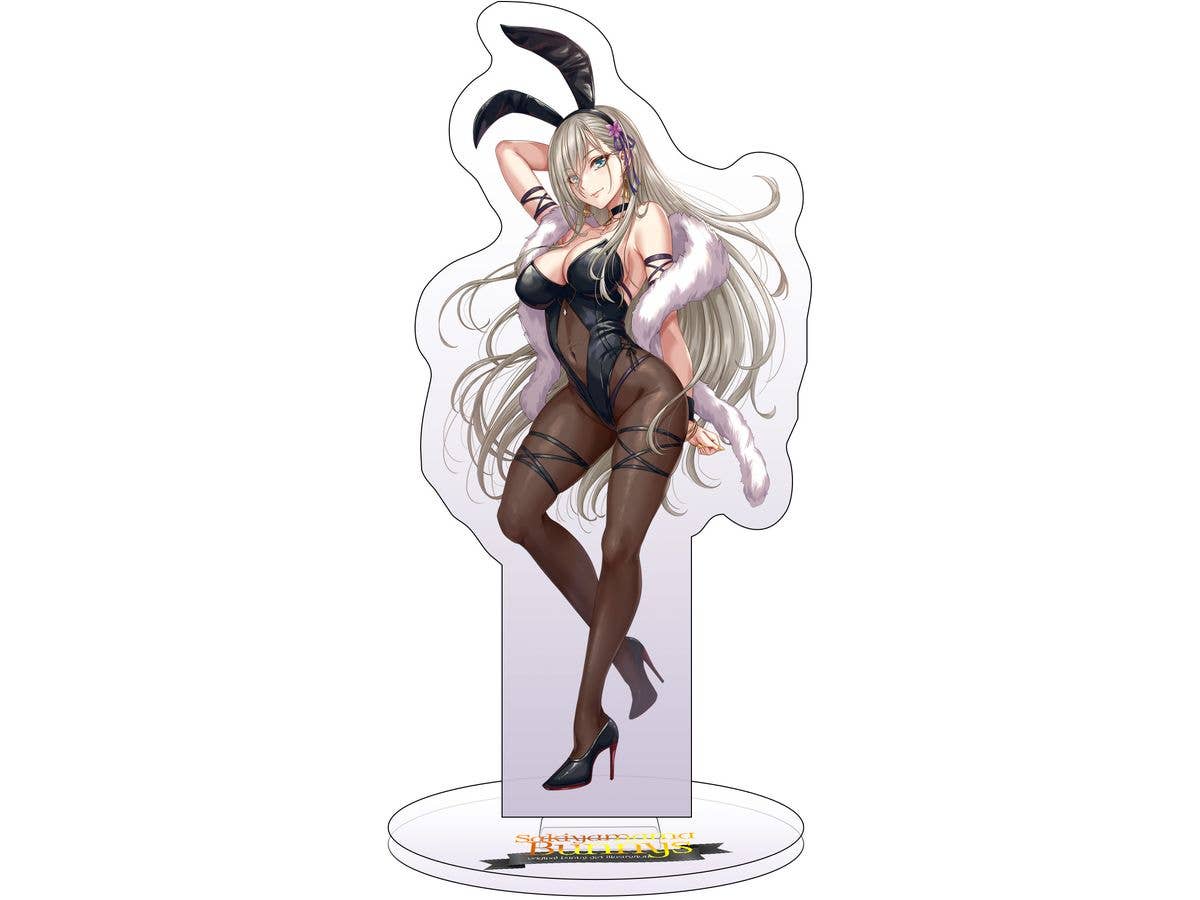 Sakiyamama Bunnys 銀髪バニー(立ちポーズ) アクリルスタンド
